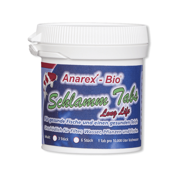 Teich Schlammabbaubakterien Tabs mit Anarex Bio®
