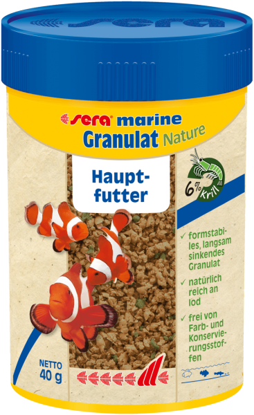Sera marin Granulat Nature Aquariumfutter 100 ml