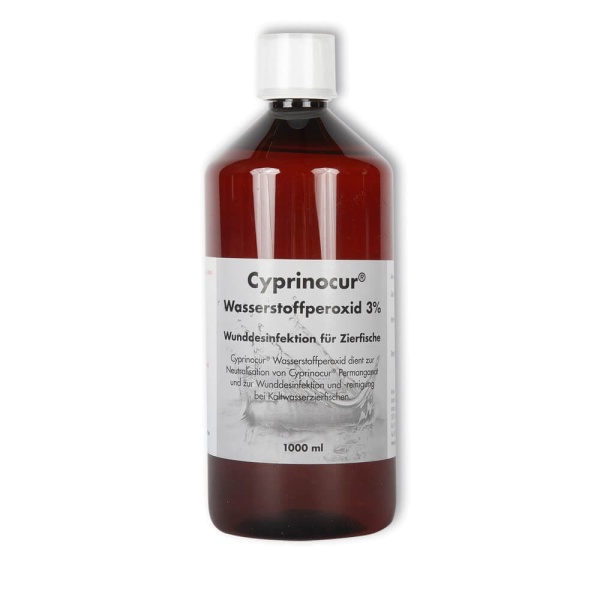 Cyprinocur Wasserstoffperoxyd 3% Koi Medikament