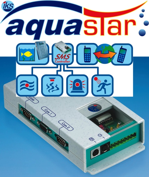 Iks Aquastar Fernüberwachungssystem per SMS