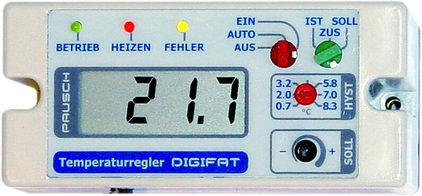 Ctk + Digifat Pausch Temperaturregler